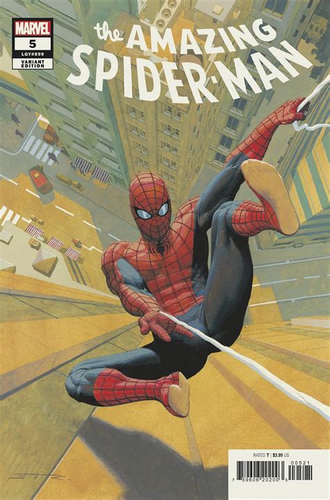 Buy Amazing Spider-Man #5 50 Copy Incentive Ribic Variant (2022) | Up Up & Away! - Blue Ash