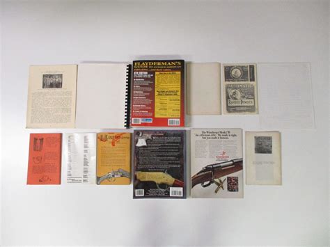 ASSORTED CATALOGS, FIREARMS BOOKS, PAMPHLETS