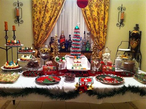 Holiday Dessert Table