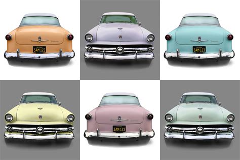 Free Images : wheel, color, sports car, ford, victoria, 1950s, pastels ...