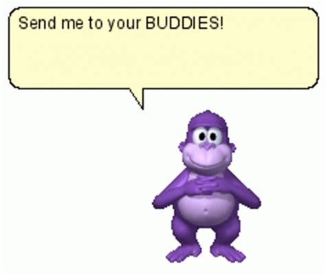 Bonzi Buddy Send Me Sticker - Bonzi Buddy Send Me Monkey - Discover & Share GIFs