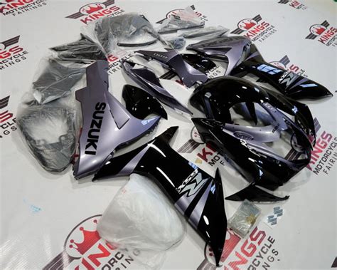 Fairings | Suzuki GSXR750 (2011-2023) Black, Gray | Kings