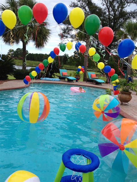 Pool Party Ideas