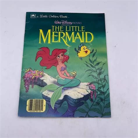 WALT DISNEY PICTURES Presents The Little Mermaid A Little Golden Book (1989, PB) £5.68 - PicClick UK