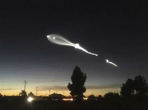 SpaceX Rocket Launch Lights Up The California Sky, Freaks Out Some ...