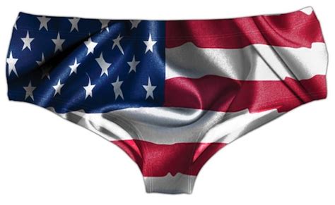 Patriotic American Flag Boy Short Panty for Women Free | Etsy