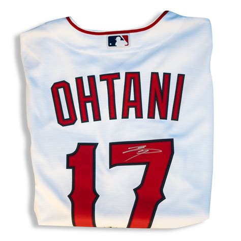 Shohei Ohtani Autographed Nike Jersey - White