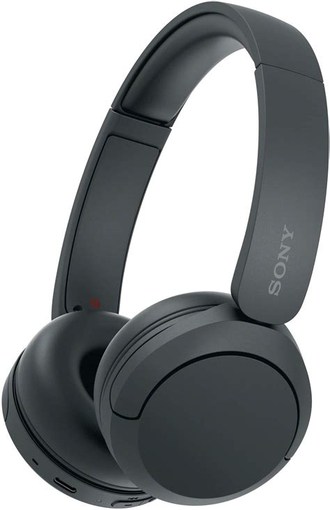 Sony WH-CH520 Wireless On-Ear Headphones with Microphone (Black) for ...