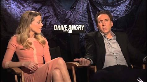 2011 Drive Angry cast Interview Nicolas Cage, Billy Burke - YouTube