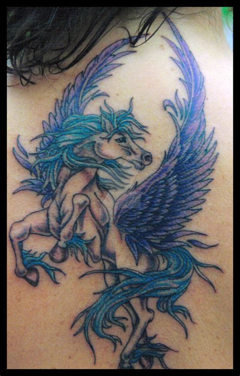 Pegasus tattoo by hellcatmolly on DeviantArt