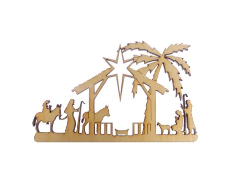 Nativity Christmas Tree Ornament | Palmetto Engraving