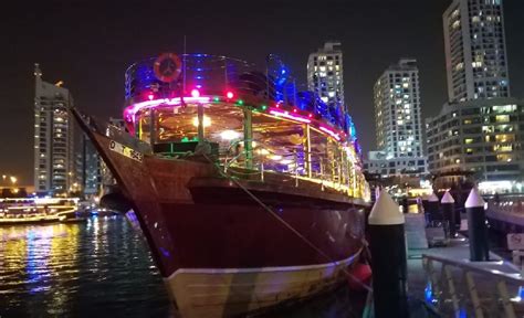 Marina Dhow Cruise Dubai, Luxury Marina Glass Cruise