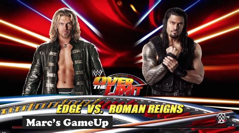 WWE Fantasy Match: Edge vs Roman Reigns - YouTube