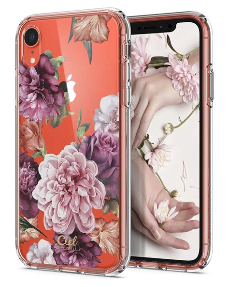 iPhone XR Case Cecile Rose Floral | Spigen Philippines