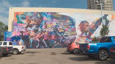 Another stunning mural finished in Edmonton by Spanish street art duo ...