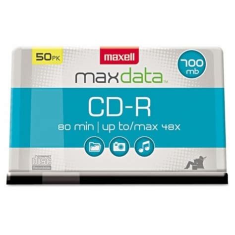 Maxell CD-R Spindle - Blue, 50 pk - Pick ‘n Save