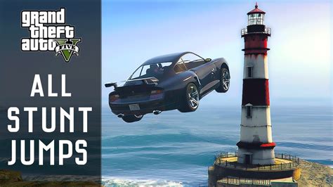 GTA 5 - Stunt Jumps Locations | Show Off Trophy (GTA Online & Story Mode) - YouTube