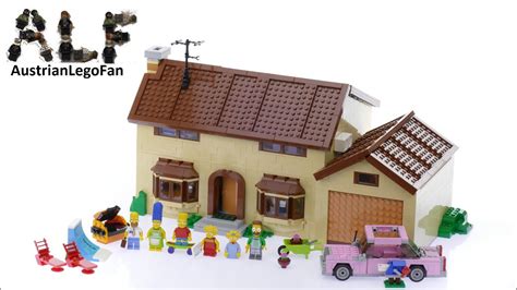 Lego Simpsons 71006 The Simpsons House - Lego Speed Build Review - YouTube