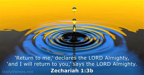 Zechariah 1:3b - Bible verse - DailyVerses.net