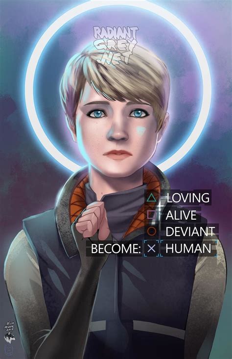 Detroit: Become Human Kara Poster Print Wall Art Decor Fanart ...