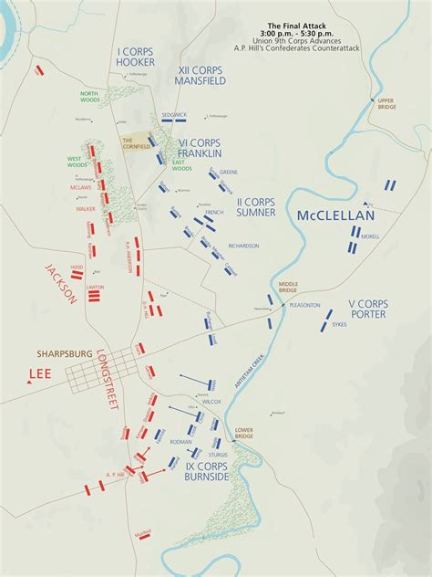 Antietam Battle Maps - Antietam National Battlefield (U.S. National Park Service)