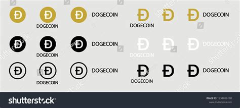 Dogecoin Dogecoin Symbol Dogecoin Icon Vector Stock Vector (Royalty ...