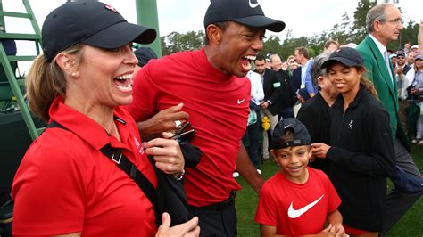 Tiger Woods' 10-year-old son Charlie has a beautiful golf swing