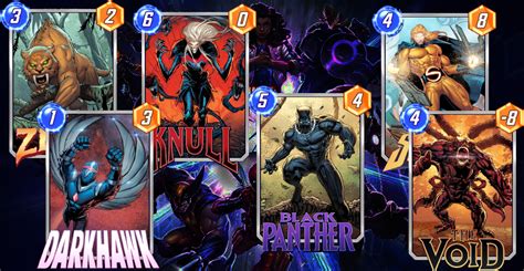 Marvel Snap: Black Panther y las nuevas cartas del pool 5 en diciembre