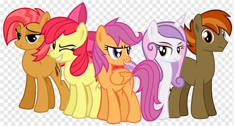 Pony Apple Bloom Scootaloo Cutie Mark Crusaders Cheerilee, другие, лошадь, млекопитающее, дружба ...