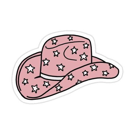 "Star Cowgirl Hat" Sticker for Sale by mgracew | Preppy stickers, Cute laptop stickers, Bubble ...