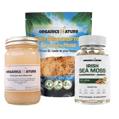 Buy Organic Sea Moss Online | Free Shipping | Organics Nature