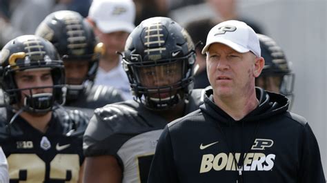 Purdue football coach Jeff Brohm's new contract features $1.7M signing ...