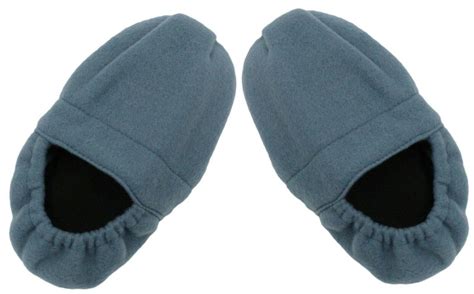 Microwaveable Slippers Foot Warmer Slippers Unisex One Size Blue ...