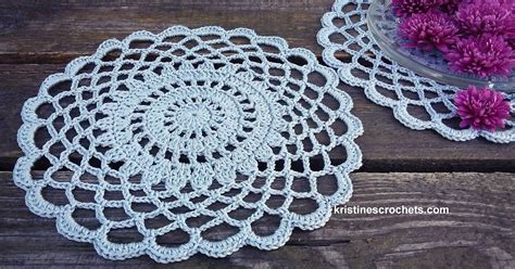 KristinesCrochets : Simple Doily - Easy Crochet Pattern