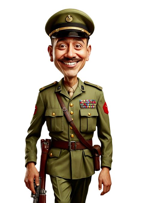 Caricature Soldier People Cartoon Free Stock Photo - Public Domain Pictures