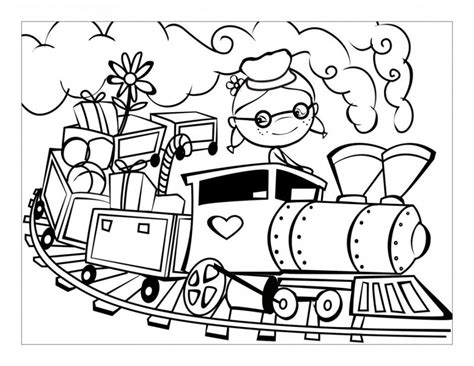 Choo Choo Train Coloring Pages - Coloring Home