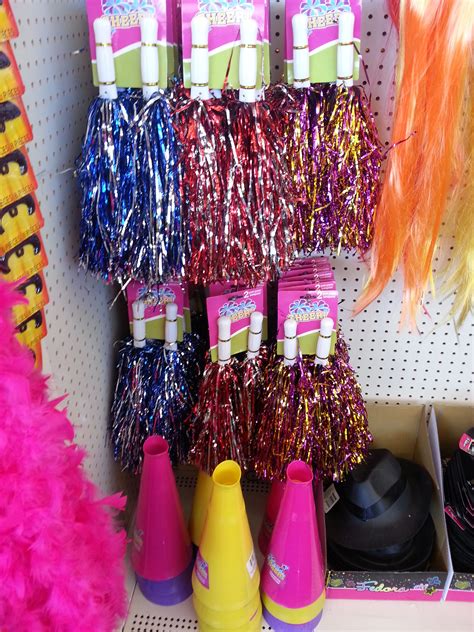 Dollar Tree Pom-Poms: Go team go! Get ready for your next cheerleading party with style ...