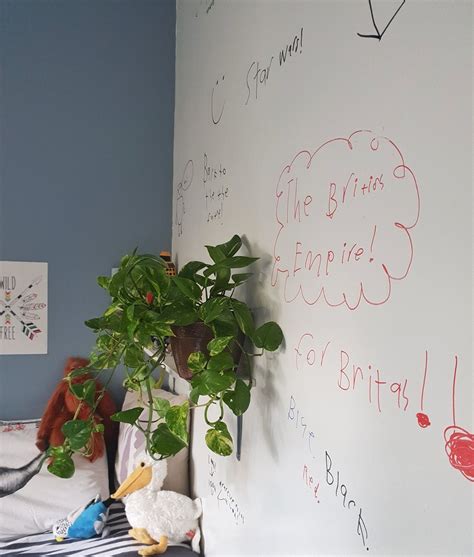 How to Turn a Wall into a Whiteboard Using Paint! - Helen Edwards Writes | Whiteboard wall ...