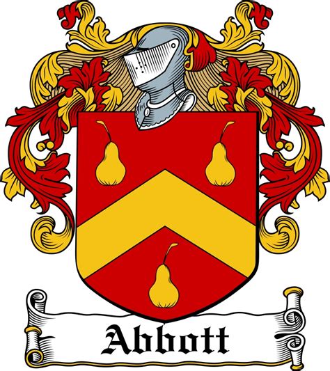 Abbott Family Crest / Irish Coat of Arms Image Download - Tradebit