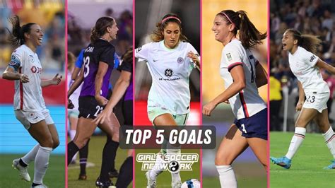 Top 5 Goals: CONCACAF Women's Championship and NWSL Matchday 9 - Girls Soccer Network