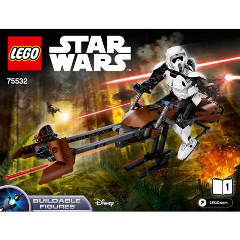 LEGO Scout Trooper & Speeder Bike Set 75532 Instructions | Brick Owl - LEGO Marketplace