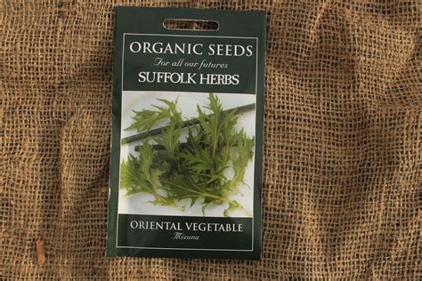 Buy Mizuna Seeds - Growers Organics