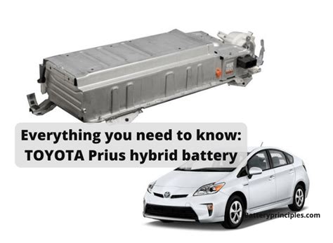 Everything you need to know: TOYOTA Prius hybrid battery