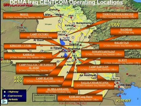 Iraq Facilities - Maps