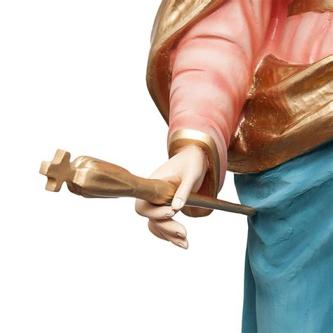 Mary Help of Christians statue in fiberglass 120cm | online sales on HOLYART.co.uk