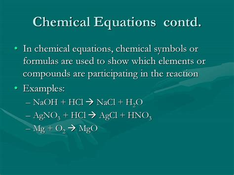 Chemical Reactions. - ppt download