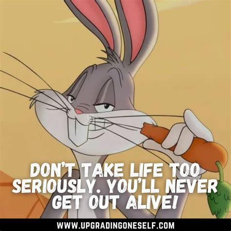 Top 10 Quotes From The Bugs Bunny For Motivation - Upgrading Oneself