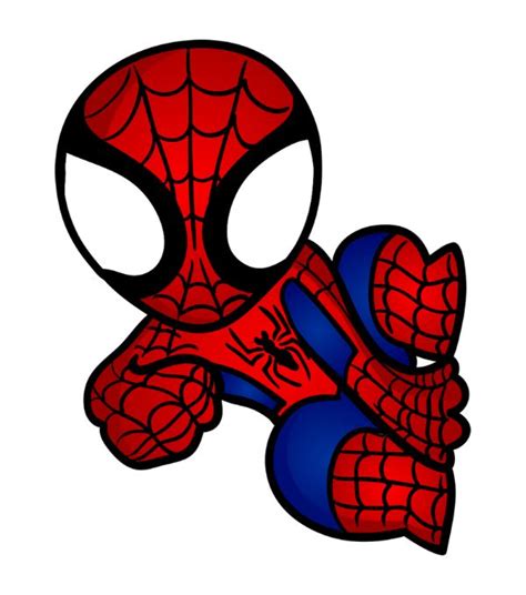 Chibi Spiderman by GoldenNightfall2 | Chibi spiderman, Baby spiderman, Spiderman