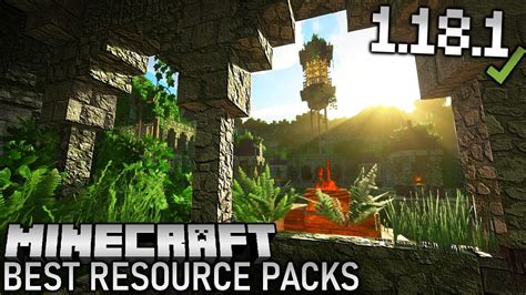 Minecraft 1.18.1 Texture Packs for Caves & Cliffs Part 2