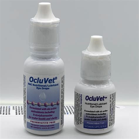 OcluVet Cataract Eye Drops for dogs and cats 16ml/8ml bottle proven to ...